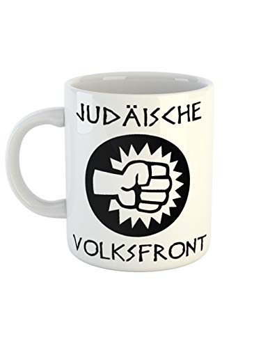clothinx Kaffeetasse mit Aufdruck Volksfront von Judäa - Kult Tasse Zum Beliebten Filmklassiker - Schließ Dich Der Wahren Revolution An von clothinx