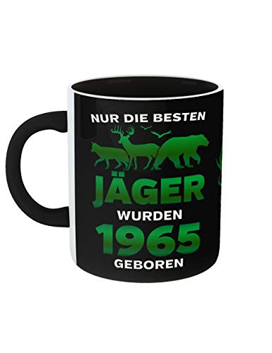 clothinx Nur Die Besten Jäger Wurden 1965 Geboren Geschenk Tasse mit Jahr und schwarzem Griff clothinx Nur Die Besten Jäger Wurden 1965 Geboren Geschenk Tasse mit Jahr und schwarzem Griff von clothinx