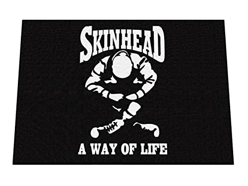 clothinx Skinhead - A Way of Life - 60cm x 40cm x 0,5cm Fussmatte mit Aufdruck von clothinx