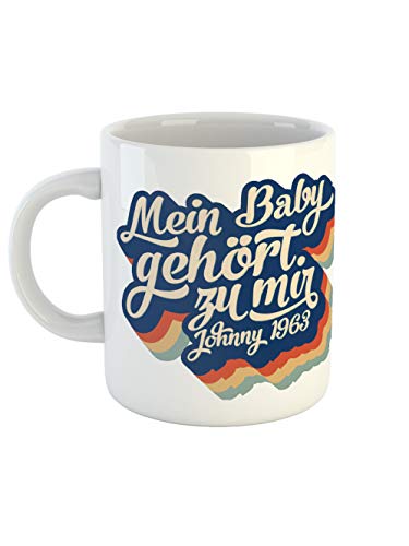 clothinx Tasse - Mein Baby Gehört zu Mir - Kult Film Motiv der 80er Jahre - Baby und Johnny Tanzwettbewerb - Liebevoll gestaltetes Magic Movie Design von clothinx