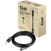 Club3D DisplayPort Verlängerungskabel DisplayPort Stecker, DisplayPort Buchse 3.00m Schwarz CAC-102 von Club3D