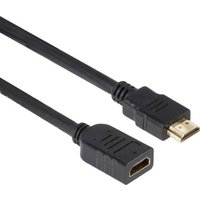 Club3D HDMI Verlängerungskabel HDMI-A Stecker, HDMI-A Buchse 5.00m Schwarz CAC-1320 HDMI-Kabel von Club3D