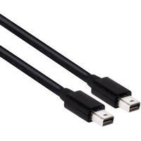 Club3D Mini-DisplayPort Anschlusskabel Mini DisplayPort Stecker, Mini DisplayPort Stecker 2.00m Schw von Club3D