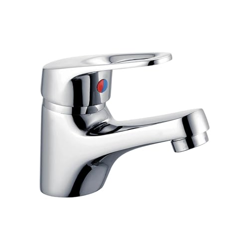 DURO Einhebel-Waschtischarmatur mit Innovativem Luftregler, Elegante & Moderne Optik, Stehend, Klasse A Wasserdurchfluss, Fokus auf Qualität und Hygiene, mit Festem Auslauf DURO Einhebel-Waschtischarmatur mit Innovativem Luftregler, Elegante & Moderne Optik, Stehend, Klasse A Wasserdurchfluss, Fokus auf Qualität und Hygiene, mit Festem Auslauf von cluro