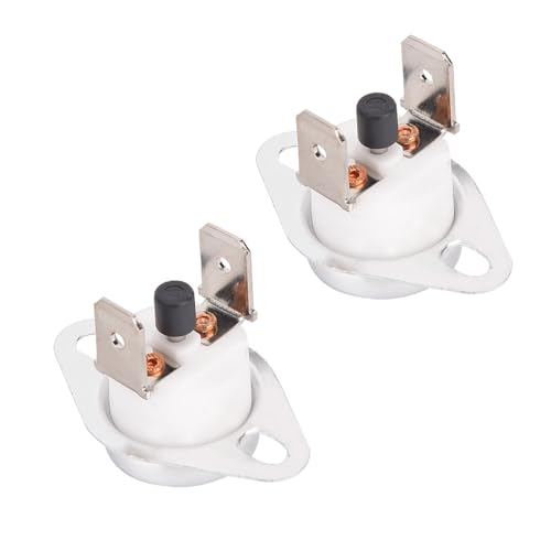 CNAODUN 2 Stück Endschalter für Backofen L350 SPST mit Keramikschale 176,7 °C kompatibel mit Rheem End-Endschalter 47-22861-01 OEM 47-22861-01 von cnaodun
