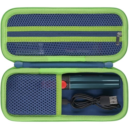 co2CREA Hart Tragbare Schutzhülle Etui Tasche für Bosch Akku Heißklebestift Gluey, Tragetasche kompatibel USB Ladegerät und Kabel, Mini Glue Sticks,Nur Tasche von co2CREA