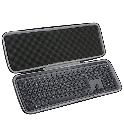 co2crea Hartschalen-Reiseetui für Logitech MX Keys Advanced Wireless Illuminated Keyboard von co2CREA