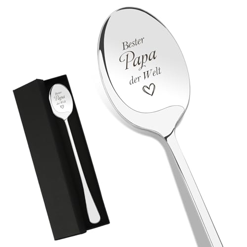 Weihnachtsgeschenke Papa, Bester Papa Löffel Kaffeelöffel Vatertagsgeschenke Danke Geburtstag Weihnachten Valentinstag Geschenkideen Jahrestag Ostergeschenk Geschenke von coTaSiEY