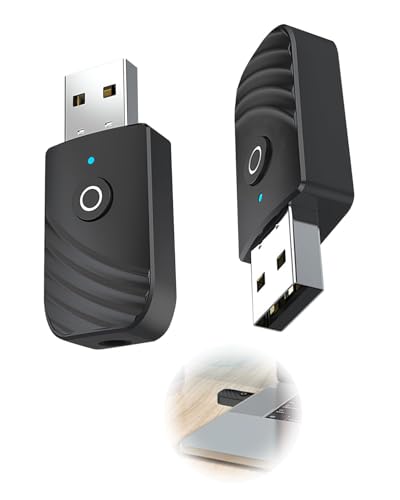 3-in-1 Bluetooth 5.0 Adapter – Bluetooth Dongle für TV, Heimsysteme & PC – Transmitter/Receiver Modus, 3,5mm Audioanschluss, 15m Reichweite – Plug-and-Play für Nicht-Bluetooth-Geräte, 2pcs 3-in-1 Bluetooth 5.0 Adapter – Bluetooth Dongle für TV, Heimsysteme & PC – Transmitter/Receiver Modus, 3,5mm Audioanschluss, 15m Reichweite – Plug-and-Play für Nicht-Bluetooth-Geräte, 2pcs von coalwop