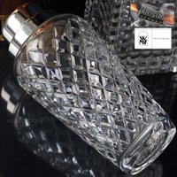 Wmf Kristall Cocktailshaker, Glas, Versilbert, Vintage, 1960Er Jahre/Martini Shaker von cobaltblau2013