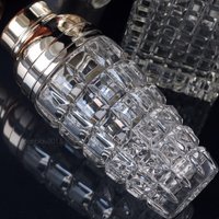 Vintage Kristall Cocktail Shaker von cobaltblau2013