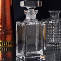 Vtg. 4.7 Kilo Whisky-Karaffe, Geschliffene Kristallschliff/Cocktail & Barware von cobaltblau2013