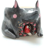 Rotkäppchen Keramik Schale Märchen-Übertopf von coceramicsstudio