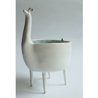 Rudolf Das Reindeer - Keramik Schale, Pflanzer Made To Order von coceramicsstudio