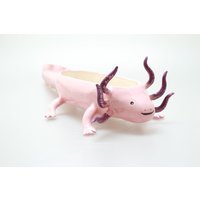 Super Süßer Axolotl, Tier Übertopf, Handgemachter Übertopf Aus Keramik Super Süßer Axolotl, Tier Übertopf, Handgemachter Übertopf Aus Keramik von coceramicsstudio