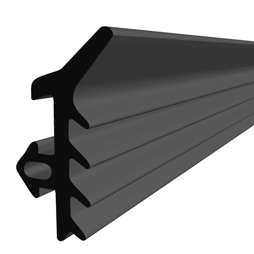 Fensterdichtung UPVC EPDM Fenster Dichtung Schwarz Gummidichtung (30m, S-1124) von cocos