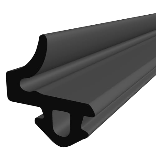 Fensterdichtung UPVC EPDM Fenster Dichtung Schwarz Gummidichtung (50m, S-835X) von cocos