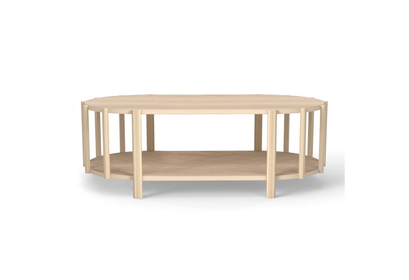 cocosity Couchtisch 119 cm langer ovaler Couchtisch mit Stauraum, moderner Stil, weiß, Hohe Belastbarkeit, Erstklassige Verarbeitung, Einfache Reinigung cocosity Couchtisch 119 cm langer ovaler Couchtisch mit Stauraum, moderner Stil, weiß, Hohe Belastbarkeit, Erstklassige Verarbeitung, Einfache Reinigung von cocosity
