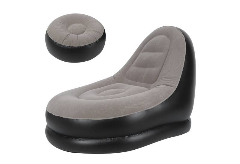 cocosity Luftsessel Modernes Design mit Ottomane, Wohnzimmer, Balkon und Garten, Schnelles Aufblasen und Entleeren, weiche und angenehme Textur cocosity Luftsessel Modernes Design mit Ottomane, Wohnzimmer, Balkon und Garten, Schnelles Aufblasen und Entleeren, weiche und angenehme Textur von cocosity