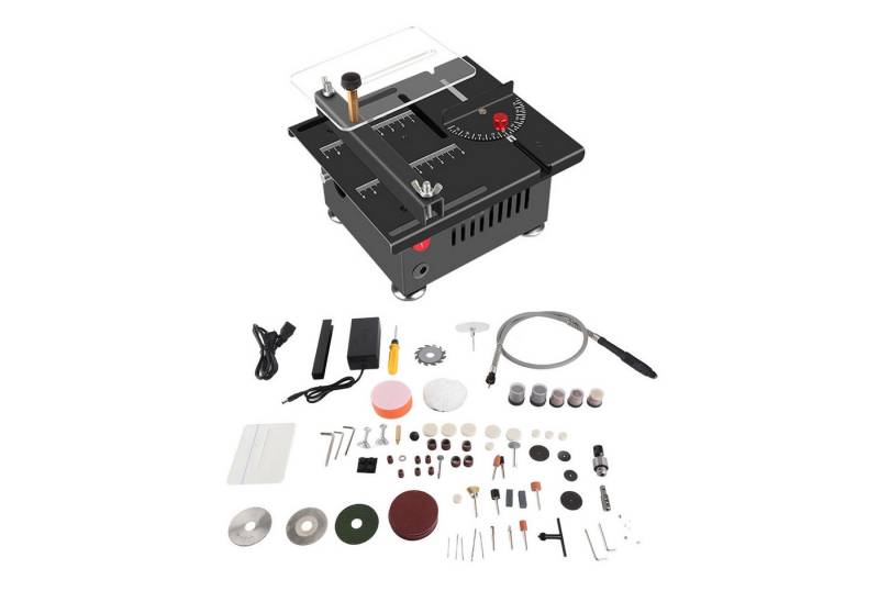 cocosity Tischkreissäge 110-240 V 100 W Multifunktions-Tischkreissäge für den Haushalt, 16 mm Schnitttiefe, bis zu 6000 U/min, 7 Geschwindigkeitseinstellungen cocosity Tischkreissäge 110-240 V 100 W Multifunktions-Tischkreissäge für den Haushalt, 16 mm Schnitttiefe, bis zu 6000 U/min, 7 Geschwindigkeitseinstellungen von cocosity