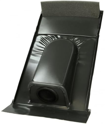 Rohrdurchführung/Schrägdachdurchführung f. Leitung und Kabel zu Solar- und Klimaanlagen, Wärmepumpen uvm, Farben:anthrazit, Typ:Ton von Codex