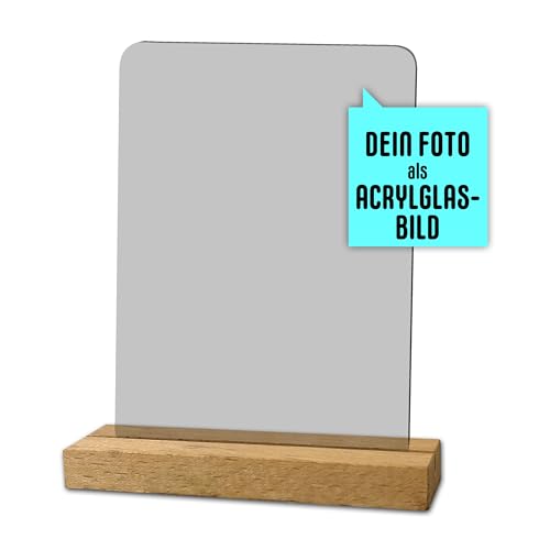 codiarts. | Acryl Glas Bild | personalisiertes Foto Geschenk | Format A4/A5 | mit eigenem Bild und Text | in deinem persönlichen Design | Fotogeschenke für Sie & Ihn | Frauen & Männer (DIY Free) von codiarts.