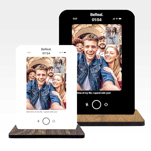 codiarts. Acryl Glas Bild, personalisiertes Foto Geschenk, Format A4/A5 mit eigenem Bild und Text im BeReal Design, das Fotogeschenke für Sie & Ihn, Frauen & Männer (BeReal) von codiarts.