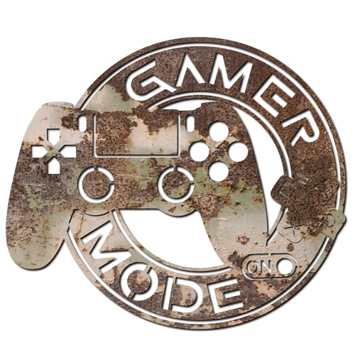 codiarts. XXL Game Mode ON Wanddekor 3D-Panel | Lasergeschnitten | Designs WOT FN COD GRAFITTI METAL HOLZ (SMALL, IRON) von codiarts.
