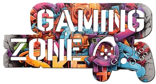 codiarts. XXL Gaming Zone Wanddekor 3D-Panel | Lasergeschnitten | Designs WOT FN COD GRAFITTI METAL HOLZ (LARGE, Grafitti) von codiarts.