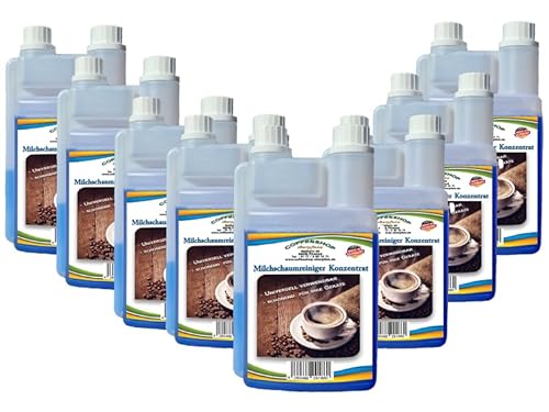 Coffeeshop Milchsystemreiniger für Milchaufschäumer & Milchsysteme - 8 x 1 Liter von coffeeshop-oberpfalz