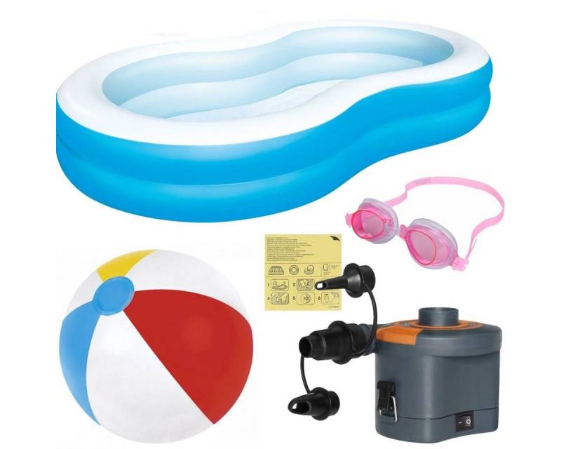 cofi1453 Quick-Up Pool Kinderpool-Set für den Garten 4IN1 Familien-Gartenpool, elektrische Ba cofi1453 Quick-Up Pool Kinderpool-Set für den Garten 4IN1 Familien-Gartenpool, elektrische Ba von cofi1453