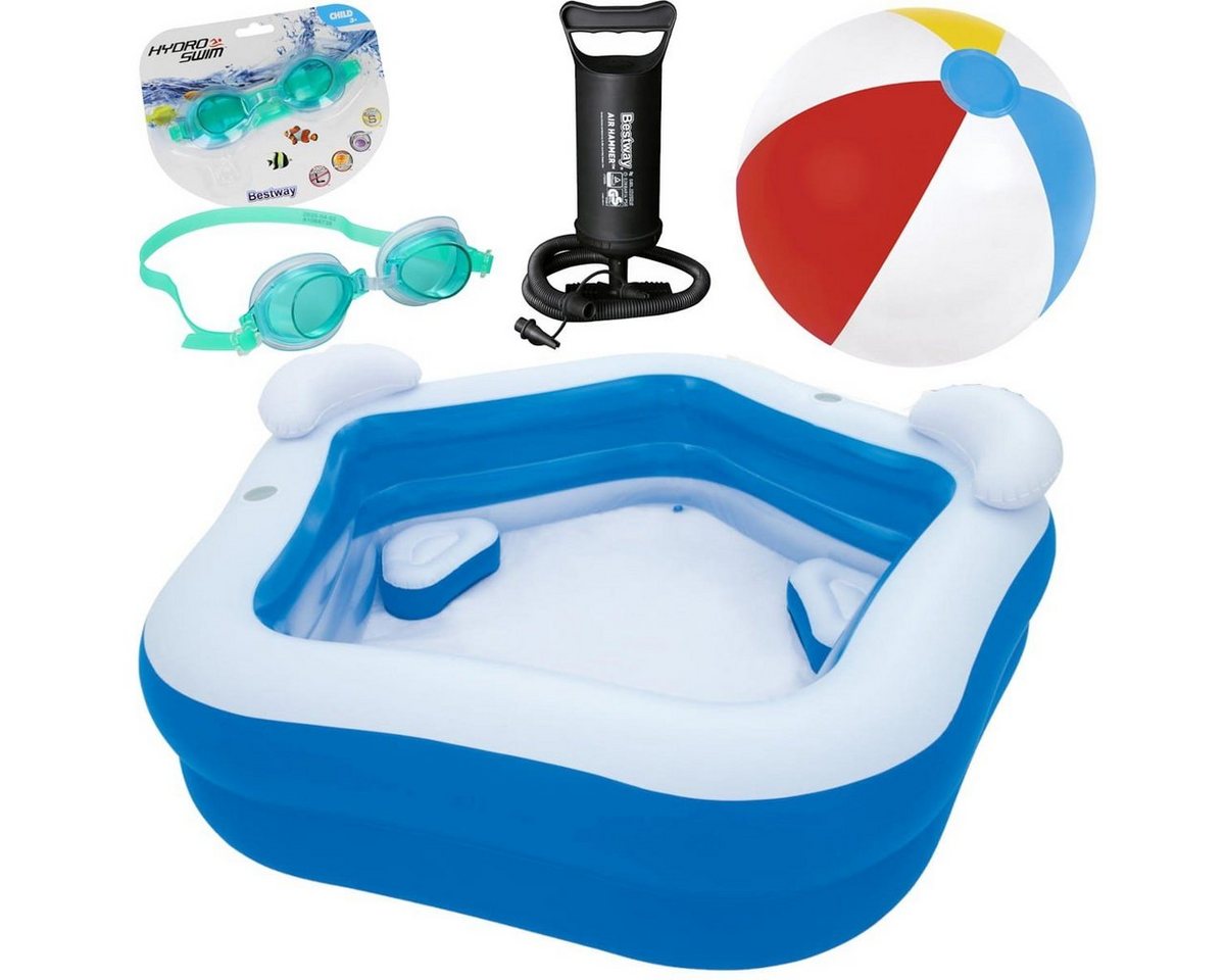 cofi1453 Quick-Up Pool Kinderpool-Set für den Garten 4IN1 Familien-Gartenpool cofi1453 Quick-Up Pool Kinderpool-Set für den Garten 4IN1 Familien-Gartenpool von cofi1453