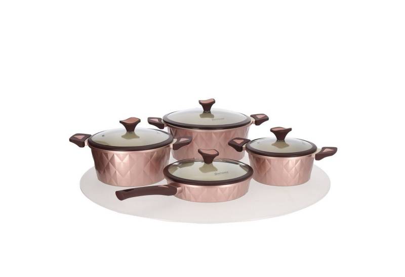 cofi1453 Topf-Set Granit 8 Teilig Kopftopf Set Granit-Kochgeschirr-Set Induktion von cofi1453