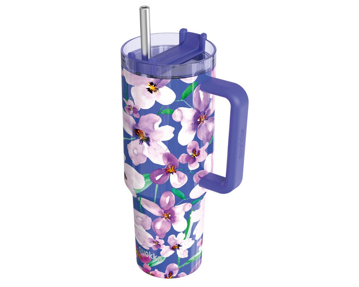 Quokkabottle Trinkflasche - Isolierte Edelstahl-Trinkflasche mit Griff und Strohhalm, doppelwandig und ergonomisch Quokkabottle Trinkflasche - Isolierte Edelstahl-Trinkflasche mit Griff und Strohhalm, doppelwandig und ergonomisch von Quokkabottle