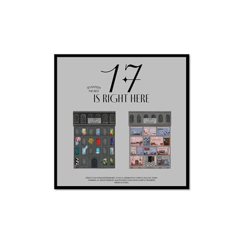 cokodive Seventeen - 17 is Right Here Best Album Photobook Set [HERE VER. + HEAR VER.], 40571091714128 von cokodive