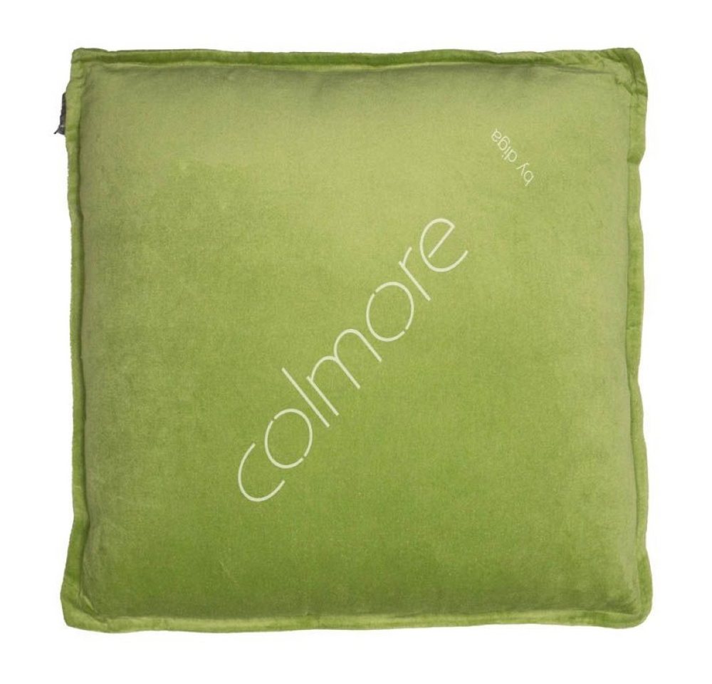 colmore Zierkissen Kissen Deko Zier Sofa Samt Grün Zart Hellgrün Modern 50x50 cm Colmore von colmore