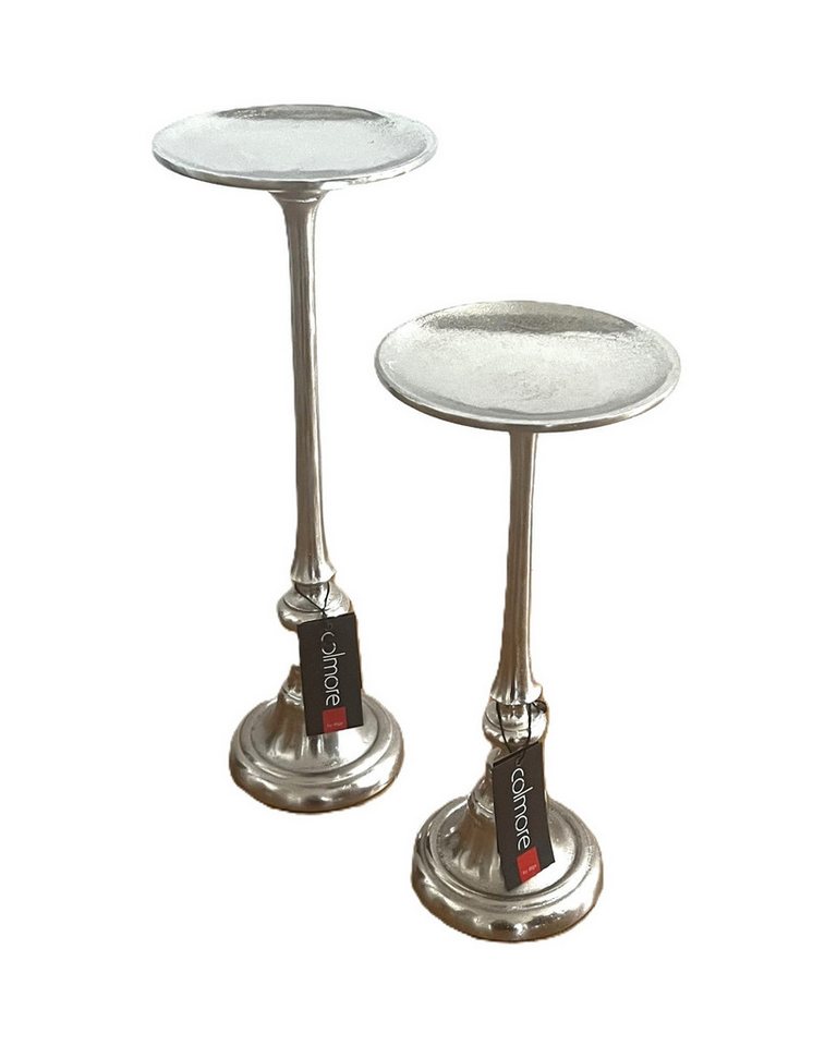 colmore Teelichthalter Kerzenständer Silber Groß 2er Set Colmore 49 cm, 2er Set colmore Teelichthalter Kerzenständer Silber Groß 2er Set Colmore 49 cm, 2er Set von colmore