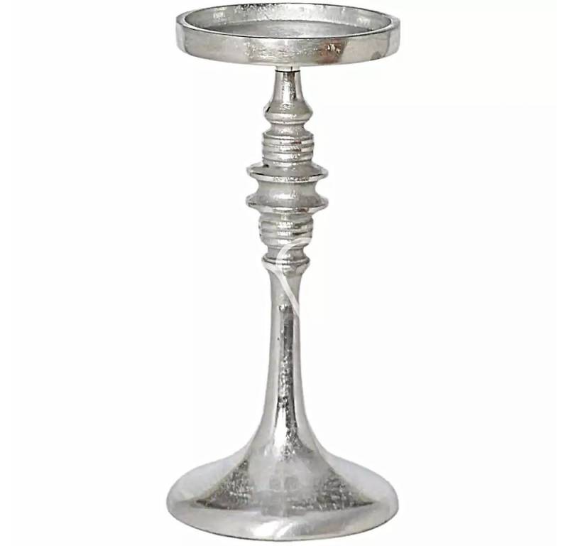colmore Teelichthalter Kerzenständer Silber Rund Mittelgroß Klassisch Metall 29 cm, Klassisch für Stumpenkerze colmore Teelichthalter Kerzenständer Silber Rund Mittelgroß Klassisch Metall 29 cm, Klassisch für Stumpenkerze von colmore