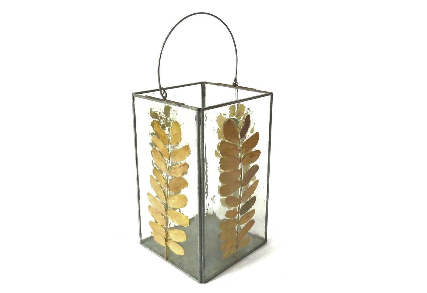 colmore Windlicht Laterne Metall Glas Zink Modern Industrial Style Colmore 26 cm von colmore