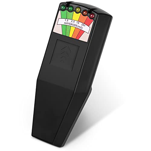 color tree Handheld LED EMF Meter Magnetfeld Ghost Hunting Detektor Elektromagnetische paranormale Geräte Tester 50Hz-20.000Hz Schwarz color tree Handheld LED EMF Meter Magnetfeld Ghost Hunting Detektor Elektromagnetische paranormale Geräte Tester 50Hz-20.000Hz Schwarz von color tree