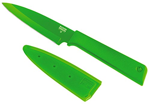 COLORI Rüstmesser, Edelstahl, grün, 19.2 x 1.5 x 3 cm von KUHN RIKON