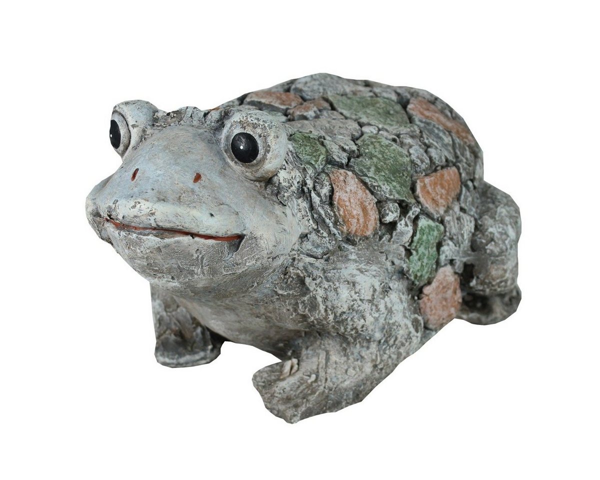 colourliving Tierfigur Frosch Figur in Stein Optik Gartenfigur Frosch Dekofigur (1 St), Handbemalt von colourliving