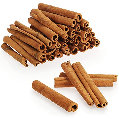 com-four® 25x Deko-Zimtstange - Bastel- und Dekozimt für Kränze, Gestecke, Geschenkverpackungen und DIY-Projekte - Cassia-Gewürzrinde zur Dekoration - weihnachtliche Streudeko (25x Zimtstange - large) von com-four