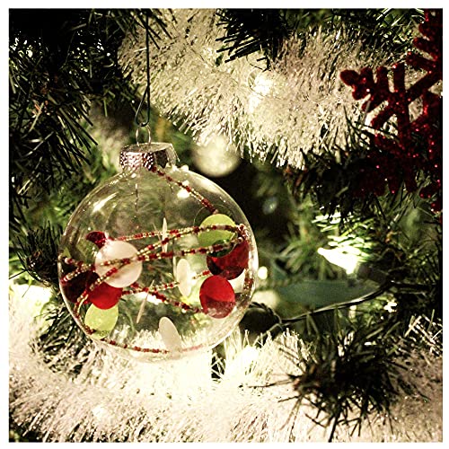 com-four® 3X Girlande Weihnachten 200 cm - Tannengirlande für eine perfekte Weihnachtsdekoration - Weihnachtsdeko für Christbaum von com-four