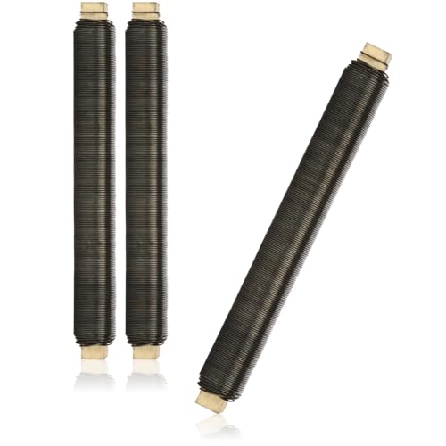 com-four® 3x Blumenwickeldraht-Set, Bindedraht geglüht auf Holzstab gewickelt, Stärke 0,65 mm, 300 g (Geglüht - 03 Stück) von com-four