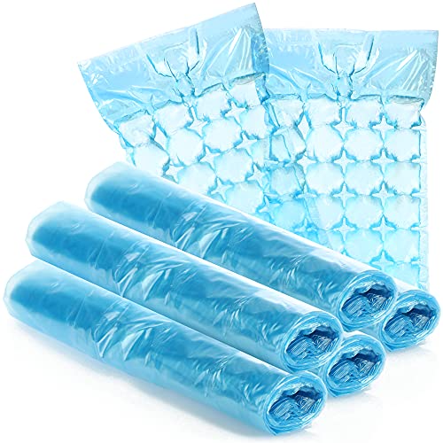 com-four® 50X Eiswürfelbeutel für bis zu 1200 Eiswürfel - Eiswürfeltüten, Eiswürfelfolie, Eiskugelbeutel - Ice Cubes, Eiskugeln für Kaltgetränke, Erfrischungsgetränke, Cocktails (50 Stück) von com-four