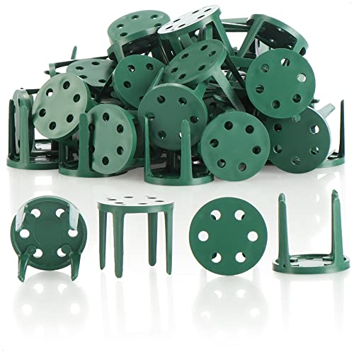 com-four® 50x Pinholder - Gesteckhalter zum Basteln - Pinholder für Steckschaum - Floristikbedarf (50 Stück - ohne Klebepad) von com-four