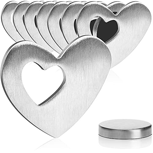 com-four® 8X Tischdeckenbeschwerer - Tischtuchgewichte aus Edelstahl - magnetische Tischtuchklammer - ca. 45 g von com-four