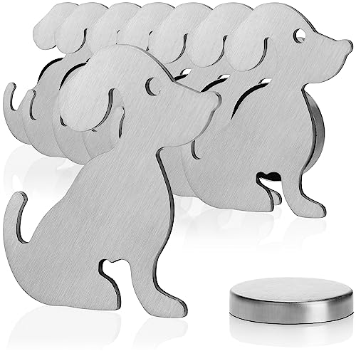 com-four® 8X Tischdeckenbeschwerer - Tischtuchgewichte aus Edelstahl - magnetische Tischtuchklammer - ca. 50 g von com-four
