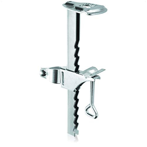 com-four® Sonnenschirm-Halterung aus verzinktem Stahl - Balkon-Halterung für Sonnenschirme - Schirmständer für Balkon von com-four